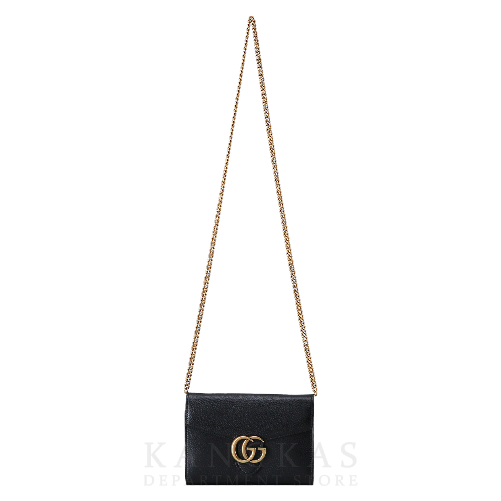 GUCCI(USED)구찌 마몽트 레더 WOC