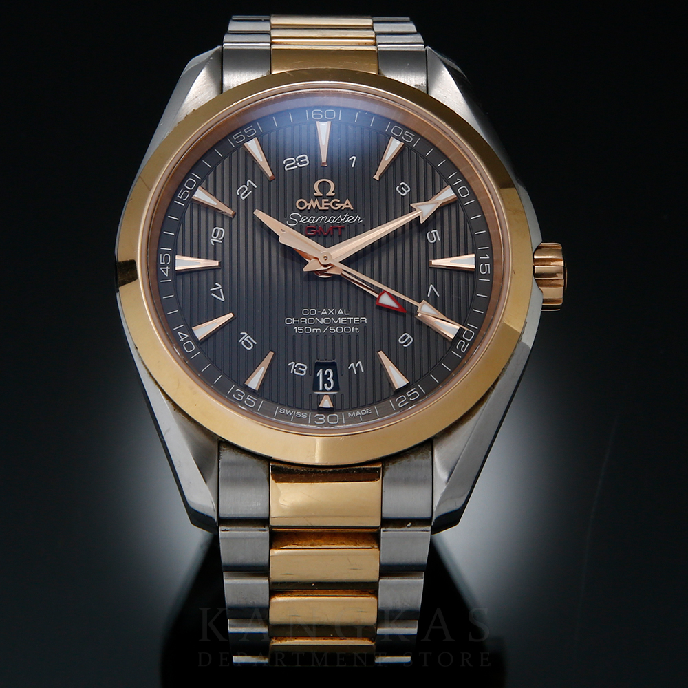 OMEGA(USED)오메가 씨마스터 아쿠아테라 GMT