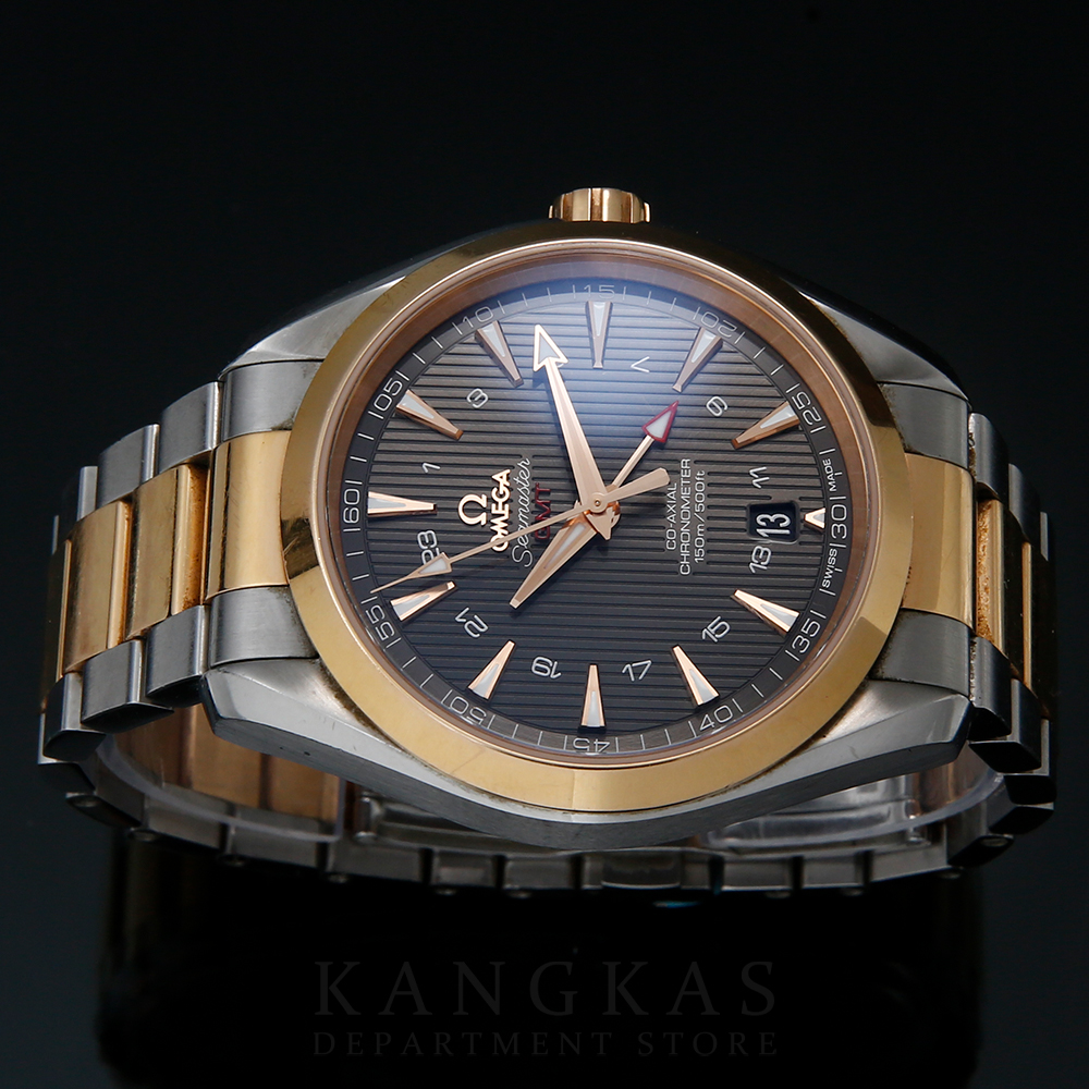 OMEGA(USED)오메가 씨마스터 아쿠아테라 GMT