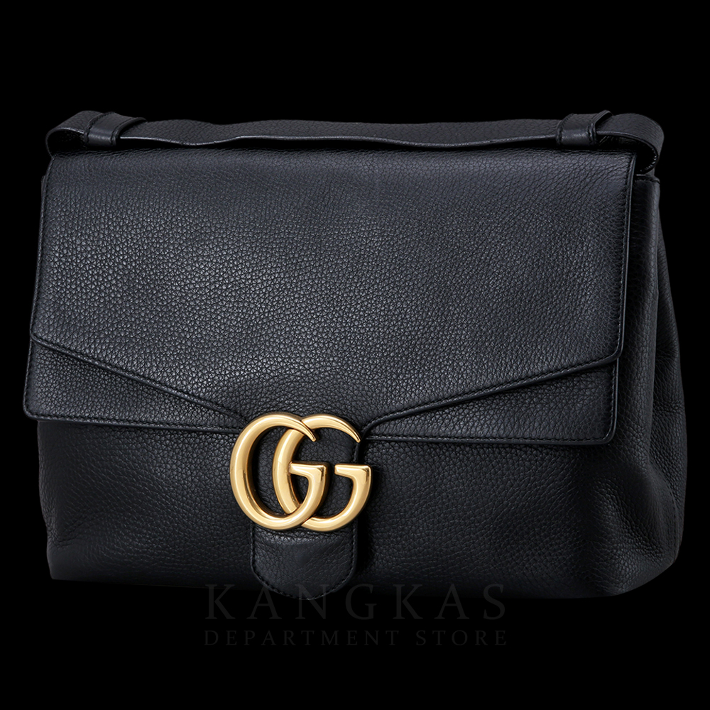 GUCCI(USED)구찌 마몽트  레더 라지 숄더백