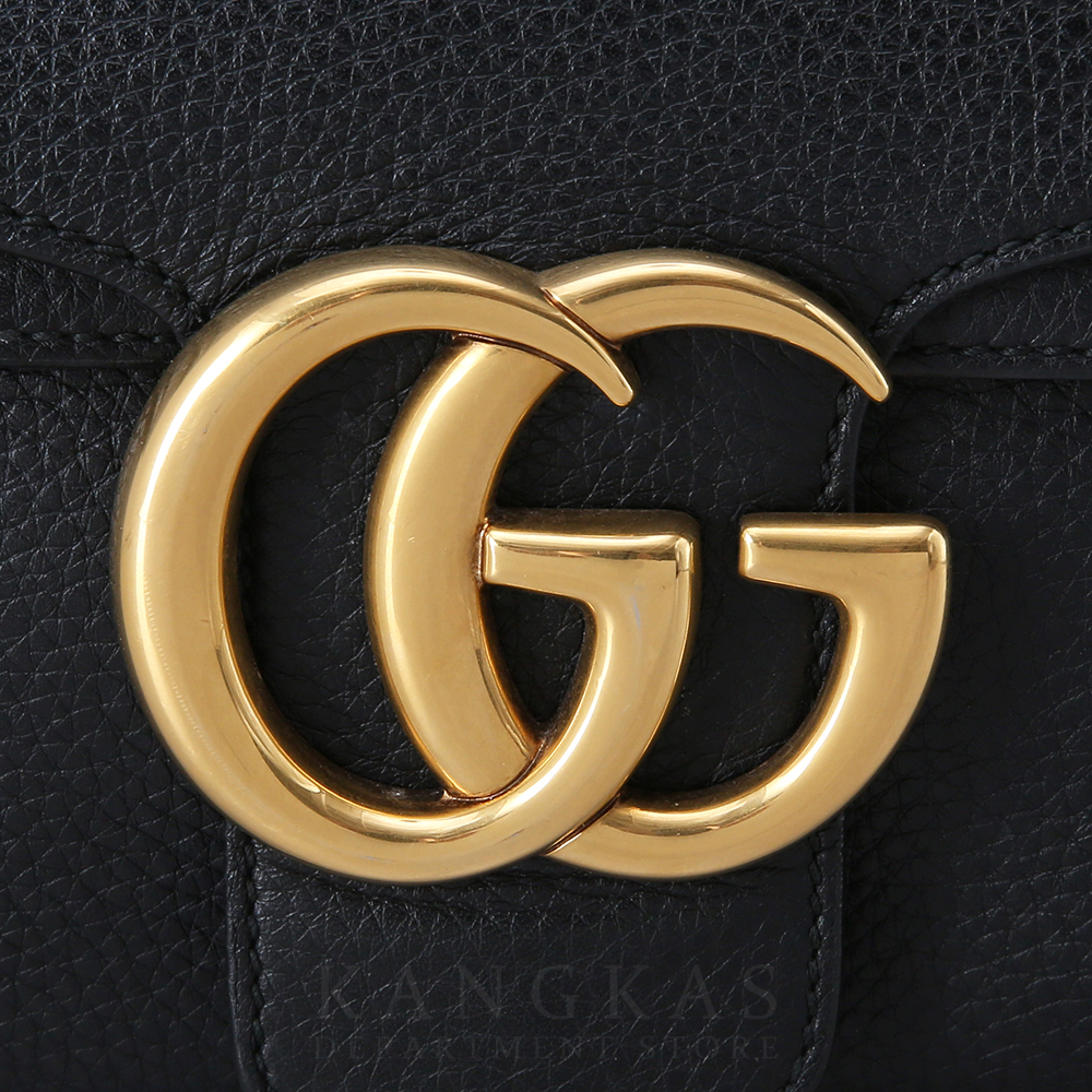 GUCCI(USED)구찌 마몽트  레더 라지 숄더백