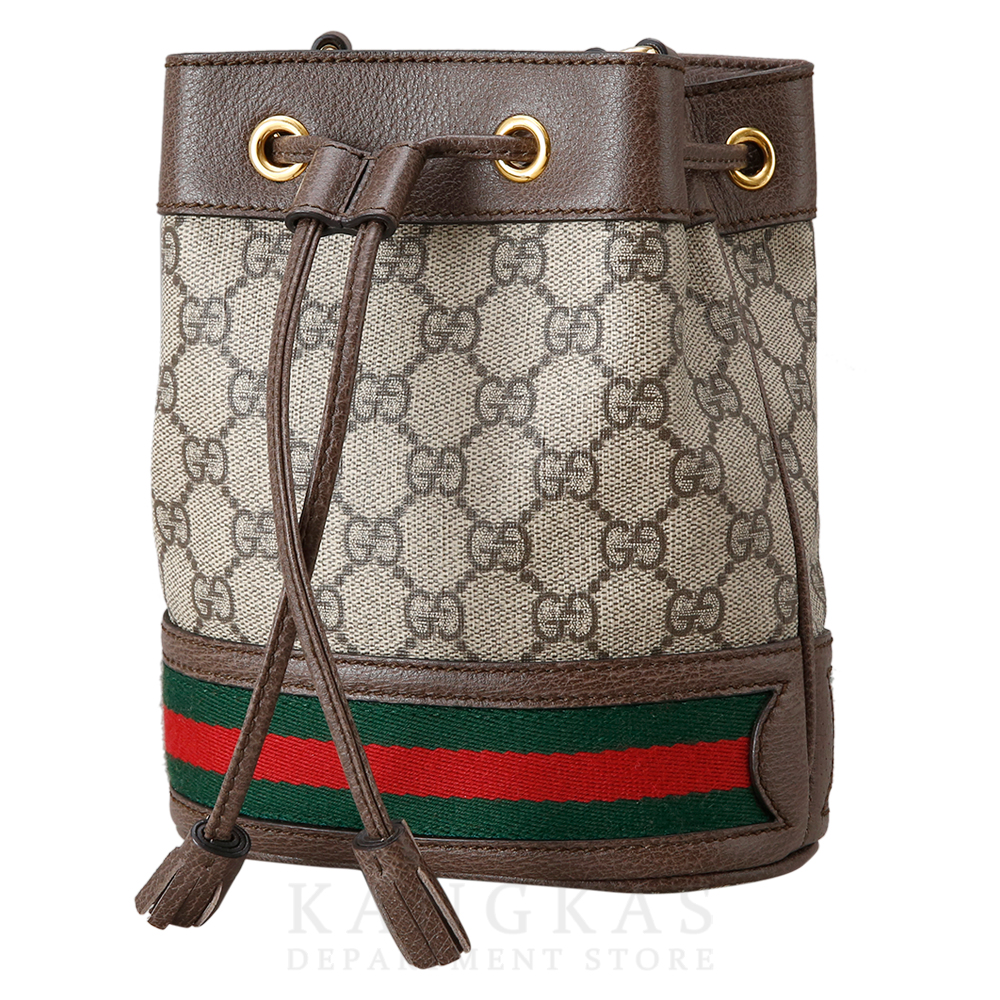 GUCCI(USED)구찌 GG 수프림 미니 버킷백