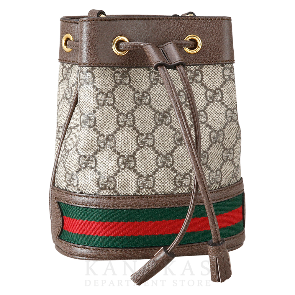 GUCCI(USED)구찌 GG 수프림 미니 버킷백