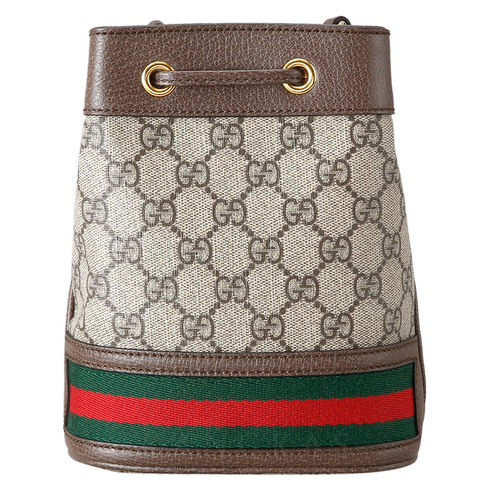 GUCCI(USED)구찌 GG 수프림 미니 버킷백
