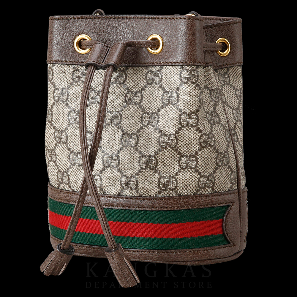 GUCCI(USED)구찌 GG 수프림 미니 버킷백