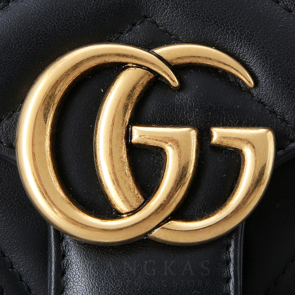 GUCCI(USED)구찌 547260 GG마몽 마틀라세 탑 핸들백
