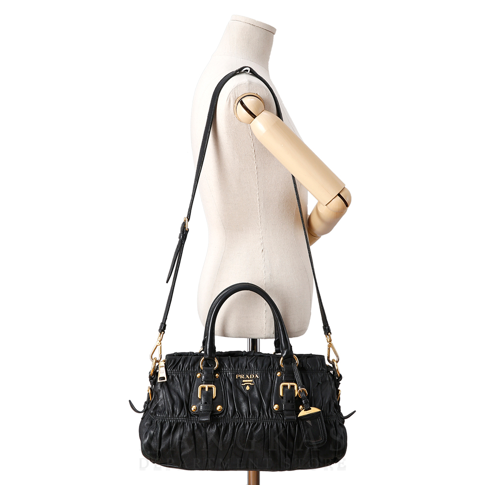 PRADA(USED)프라다 나파 고프레 토트백