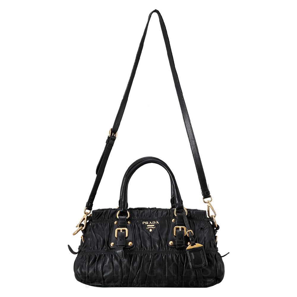 PRADA(USED)프라다 나파 고프레 토트백