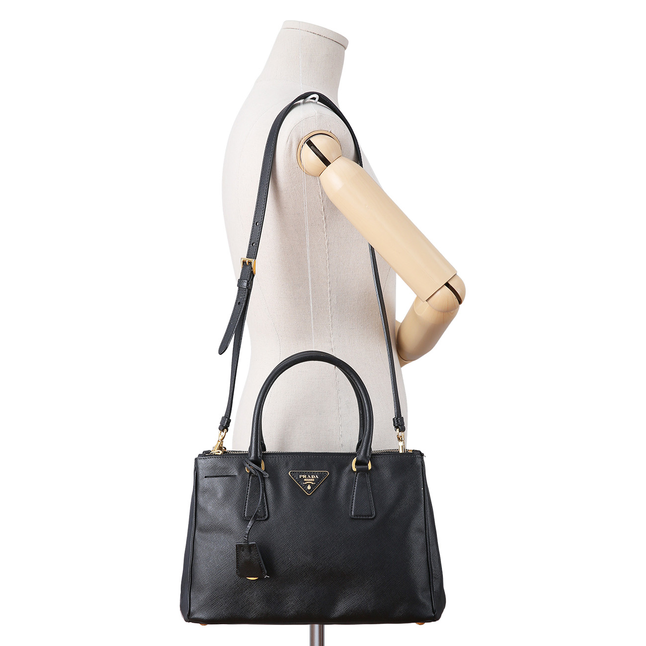 PRADA(USED) 프라다 B1874A 사피아노 럭스백
