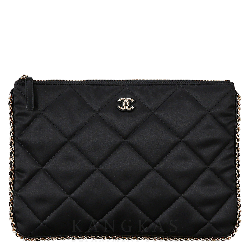 CHANEL(USED)샤넬 패브릭 클러치