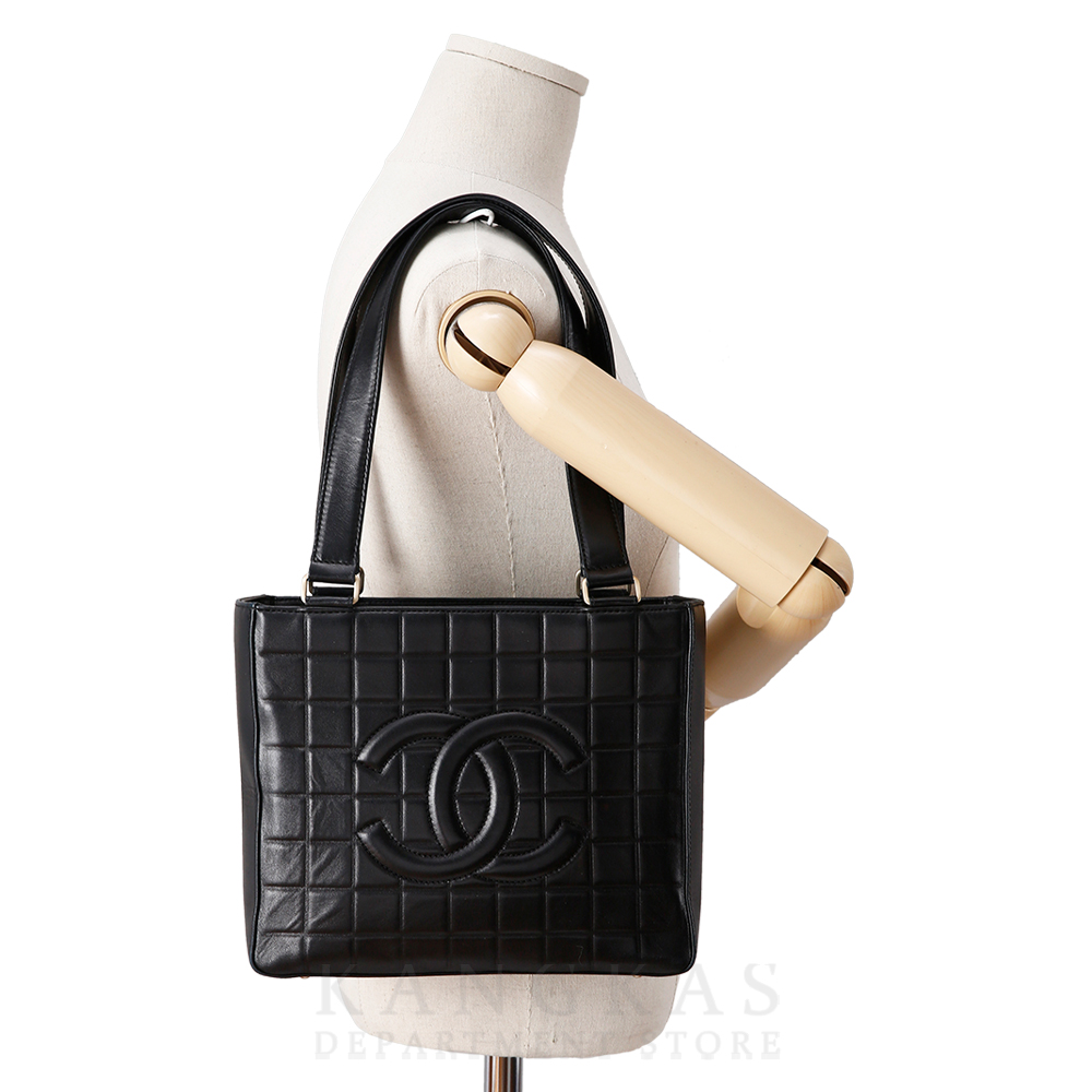 CHANEL(USED)샤넬 레더 토트백