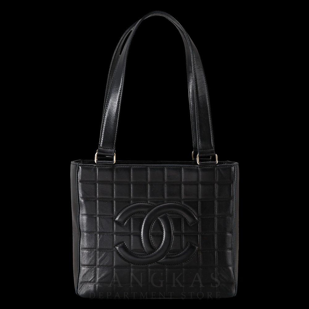 CHANEL(USED)샤넬 레더 토트백