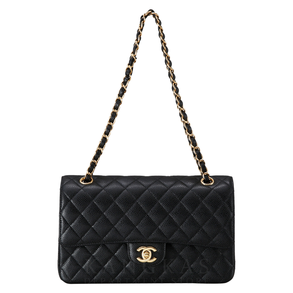 CHANEL(USED)샤넬 클래식 캐비어 미듐