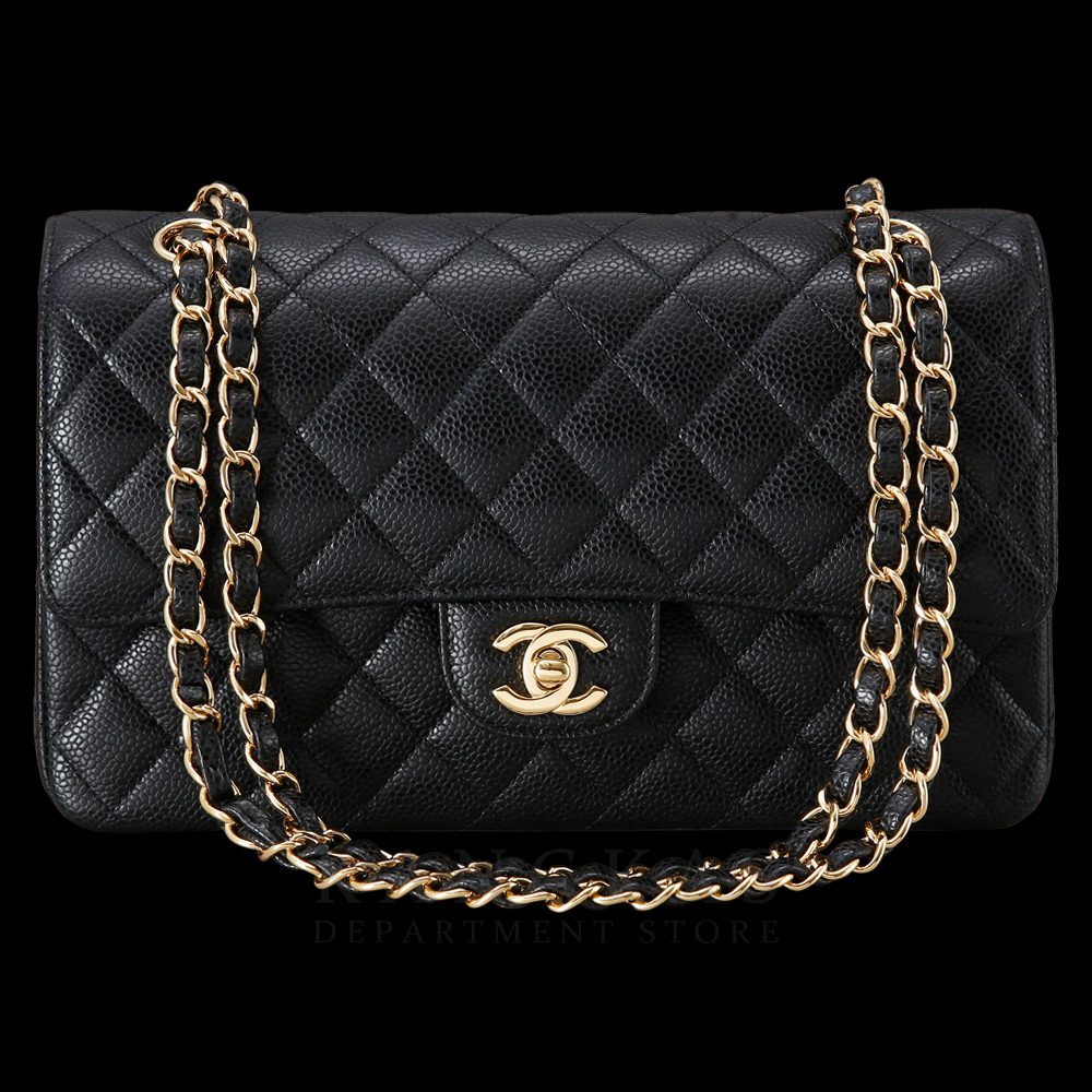 CHANEL(USED)샤넬 클래식 캐비어 미듐