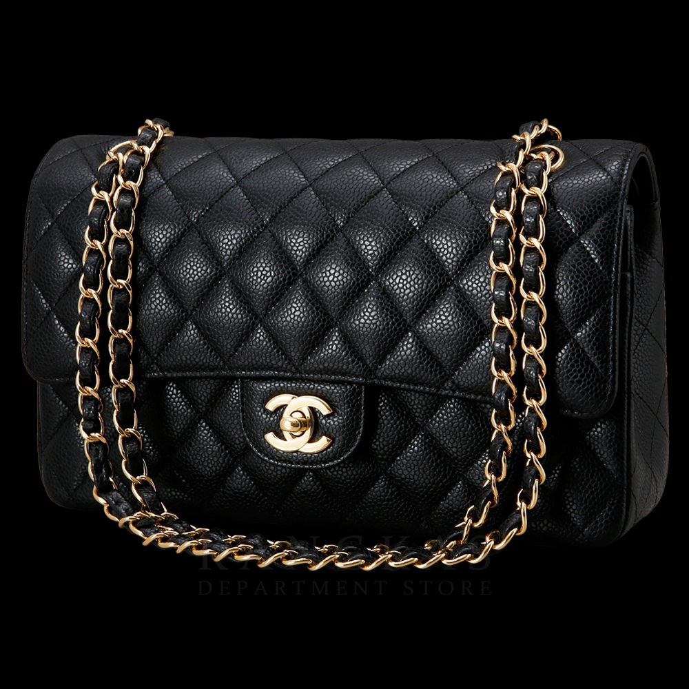 CHANEL(USED)샤넬 클래식 캐비어 미듐