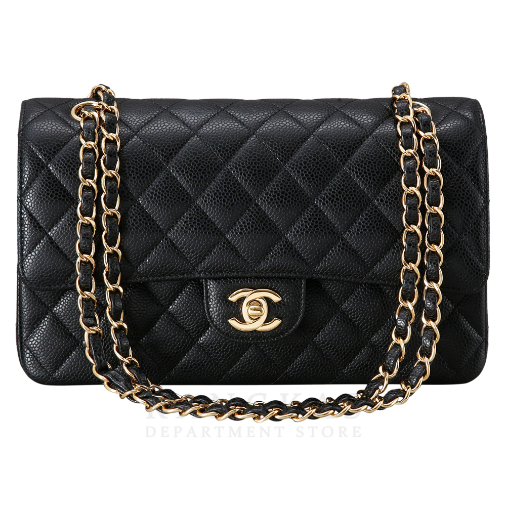 CHANEL(USED)샤넬 클래식 캐비어 미듐