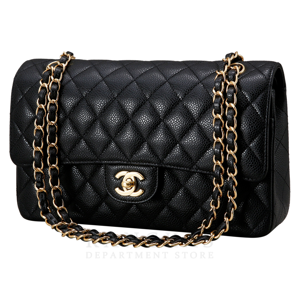 CHANEL(USED)샤넬 클래식 캐비어 미듐