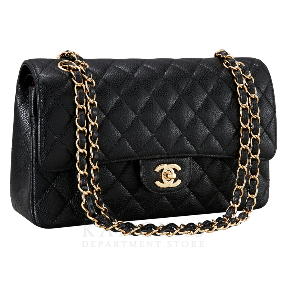 CHANEL(USED)샤넬 클래식 캐비어 미듐