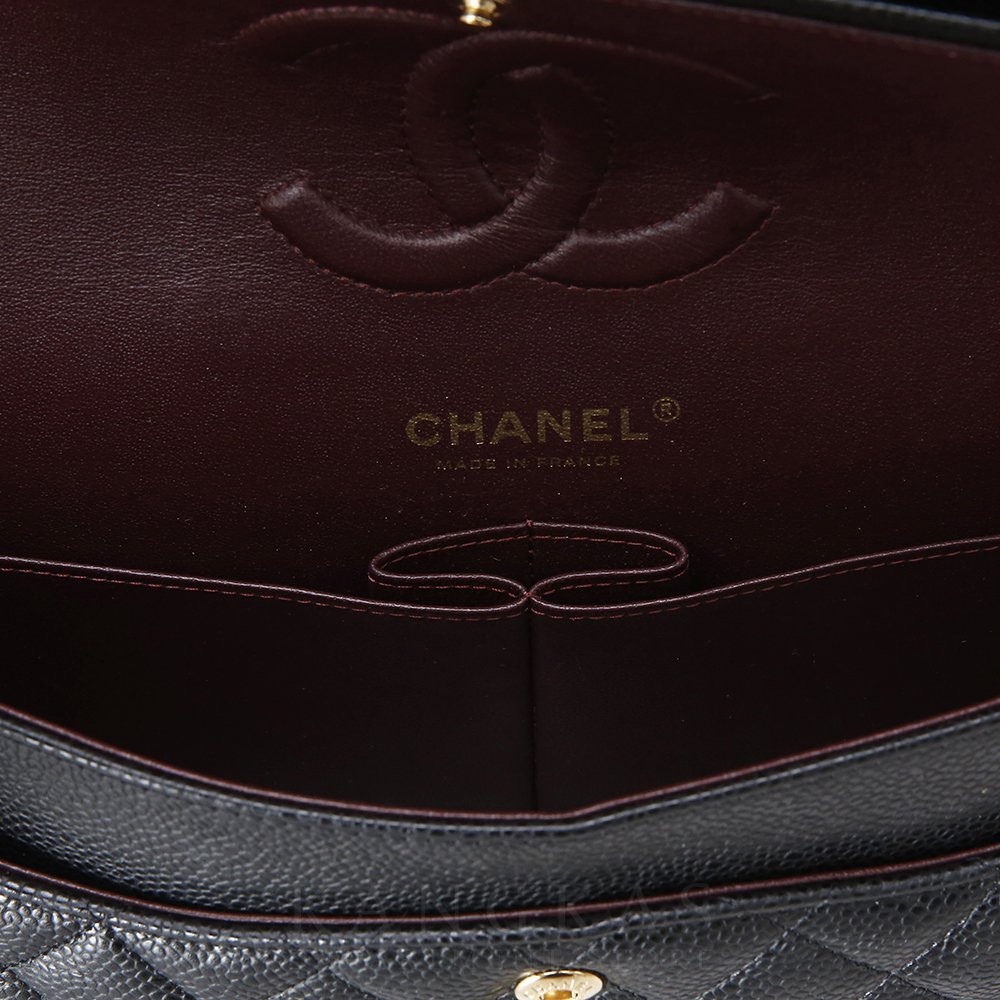 CHANEL(USED)샤넬 클래식 캐비어 미듐