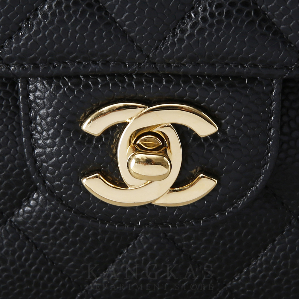 CHANEL(USED)샤넬 클래식 캐비어 미듐