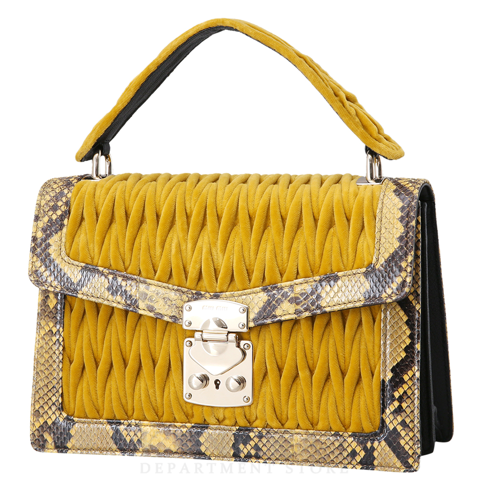 MIU MIU(USED)미우미우  마틀라세 숄더