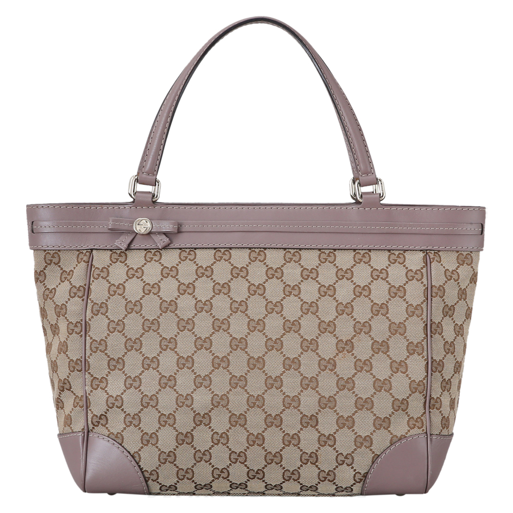 GUCCI(USED)구찌 패브릭 토트백 257061