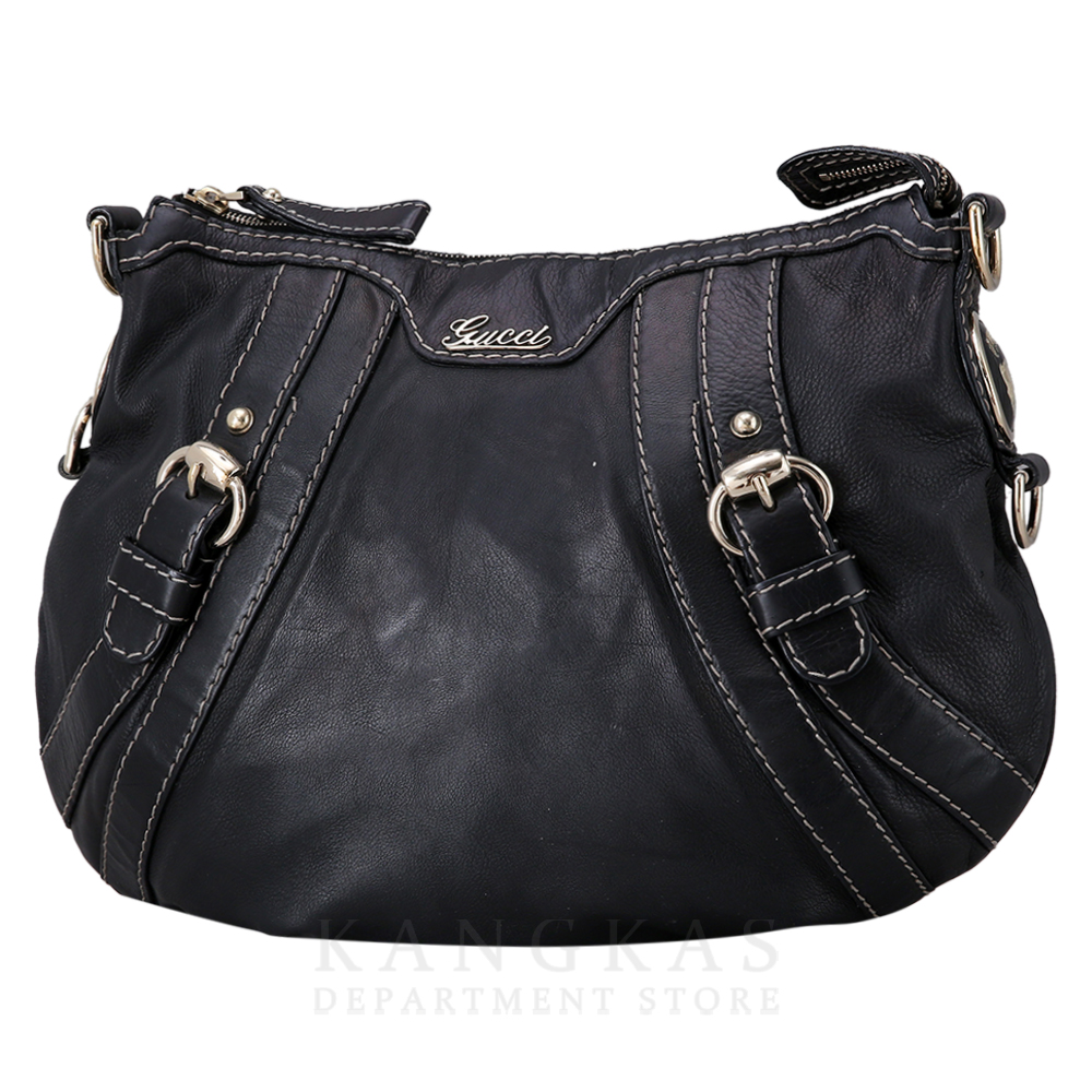 GUCCI(USED)구찌 레더 숄더백  223937