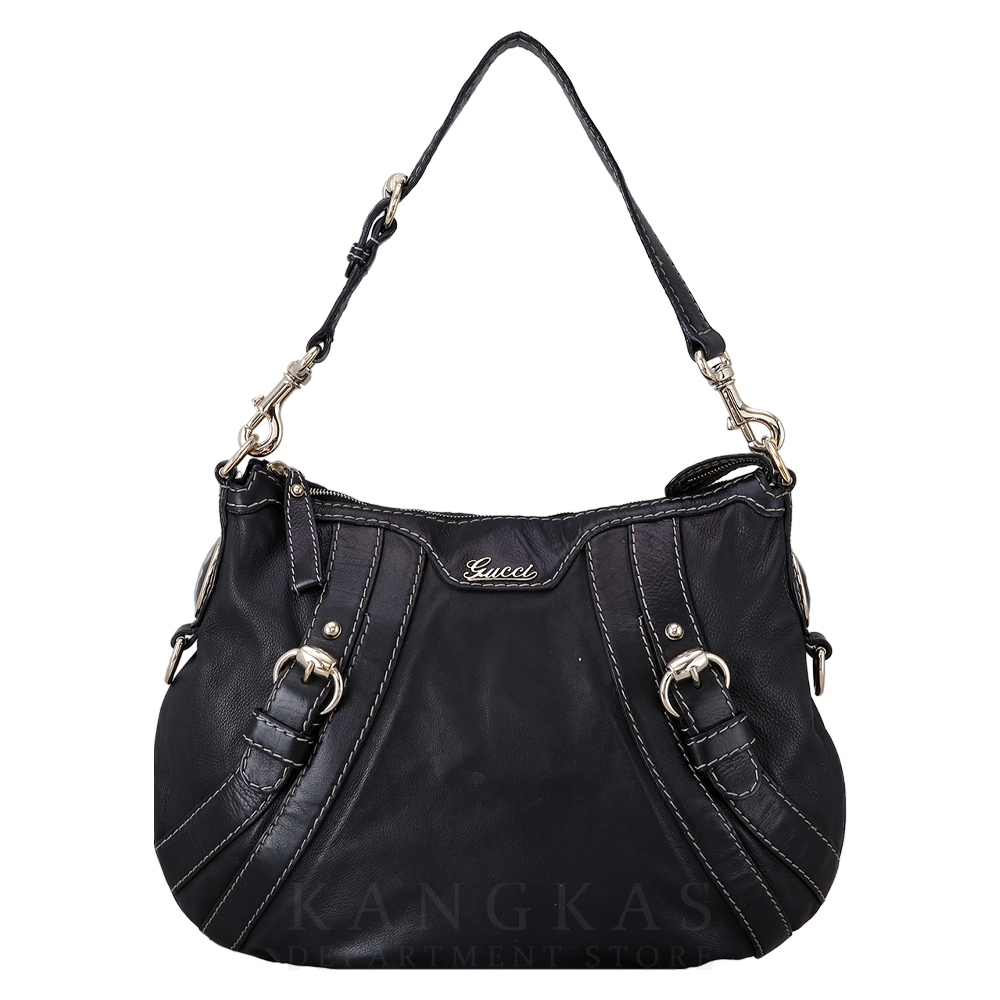 GUCCI(USED)구찌 레더 숄더백  223937
