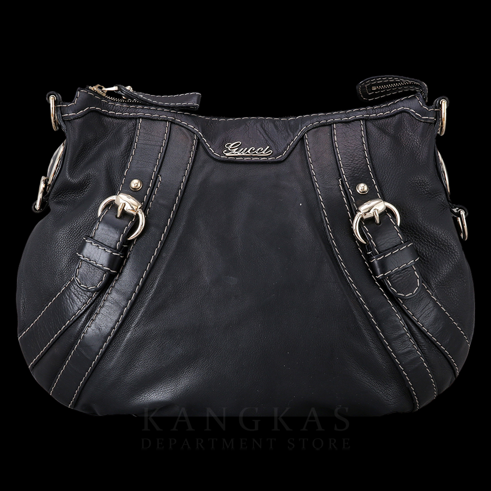 GUCCI(USED)구찌 레더 숄더백  223937