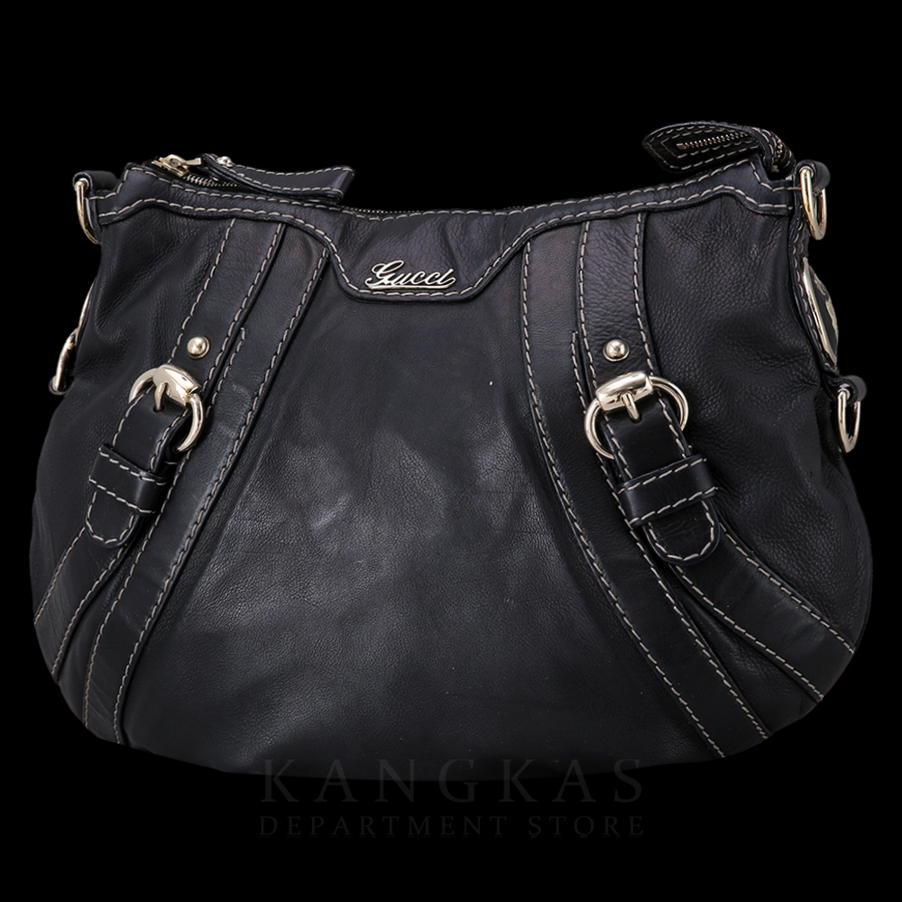 GUCCI(USED)구찌 레더 숄더백  223937