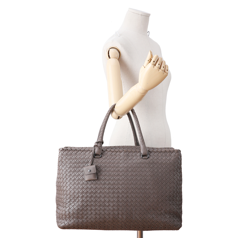 BOTTEGA VENETA(USED) 보테가베네타 인트레치아토 보스턴백
