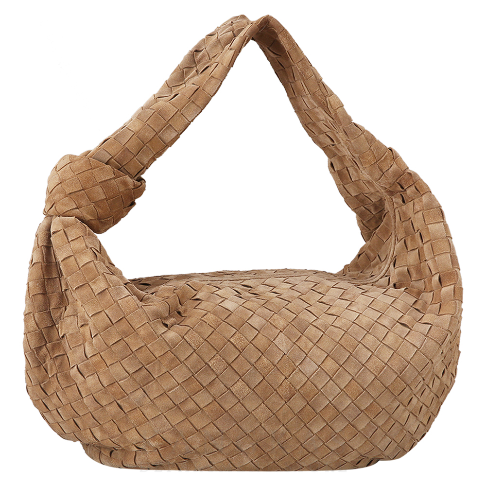 BOTTEGA VENETA(USED) 보테가베네타 스웨이드 인트레치아토 호보백