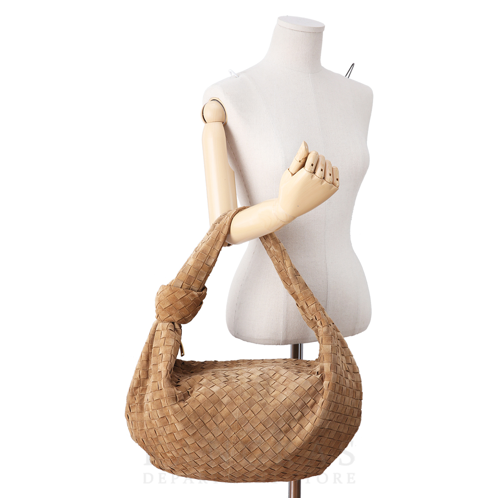 BOTTEGA VENETA(USED) 보테가베네타 스웨이드 인트레치아토 호보백