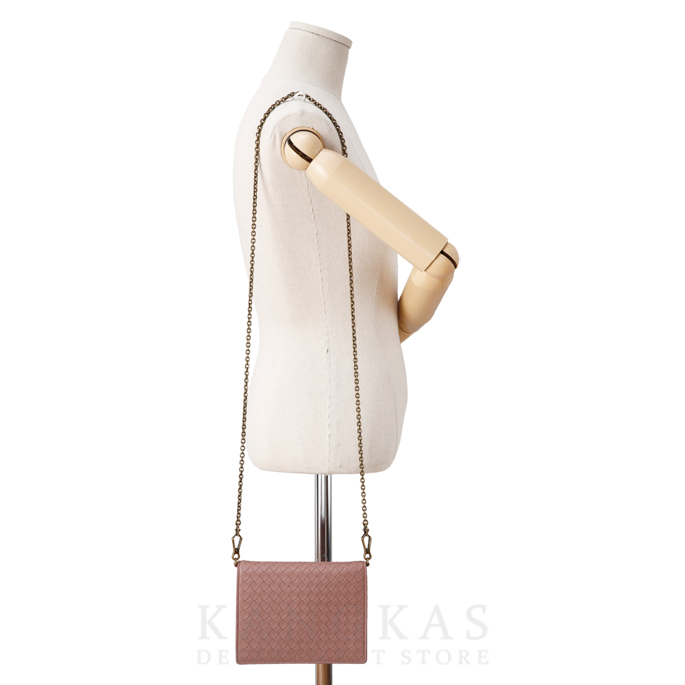 BOTTEGA VENETA(USED) 보테가베네타 인트레치아토 체인 숄더백