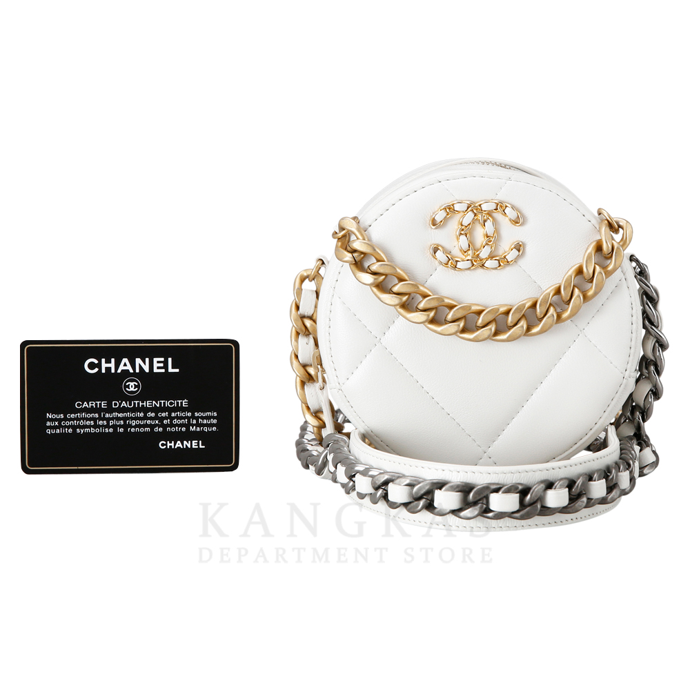 CHANEL(USED)샤넬 19 라운드 체인 크로스백