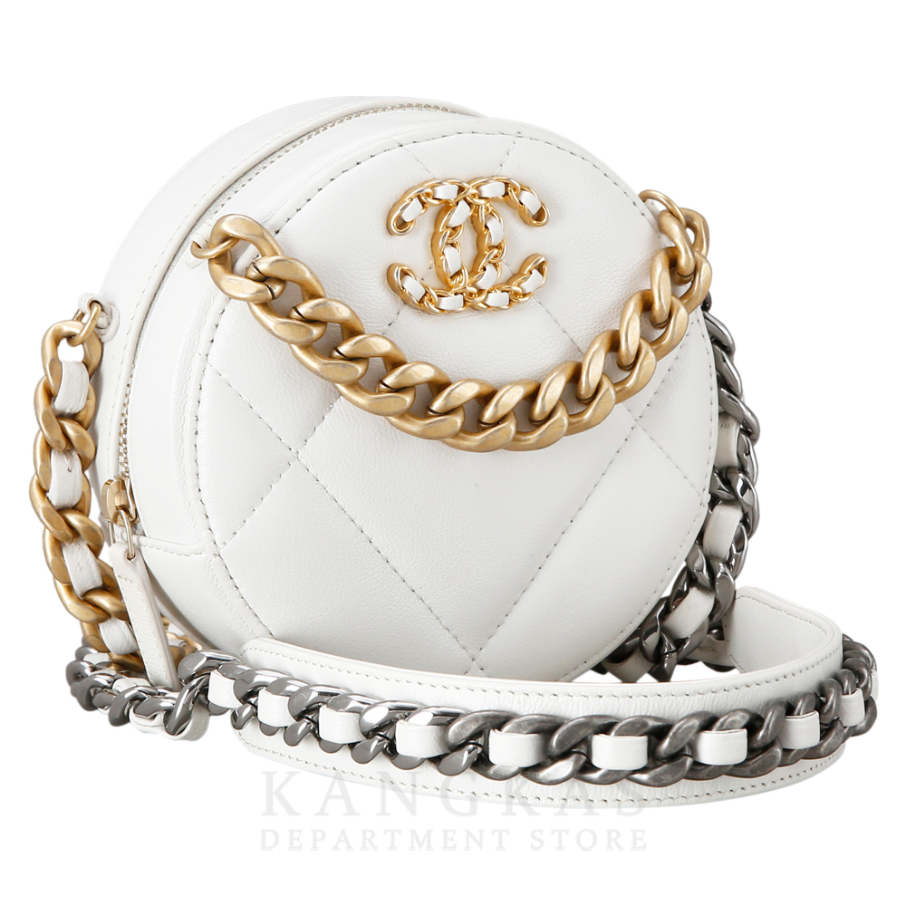 CHANEL(USED)샤넬 19 라운드 체인 크로스백