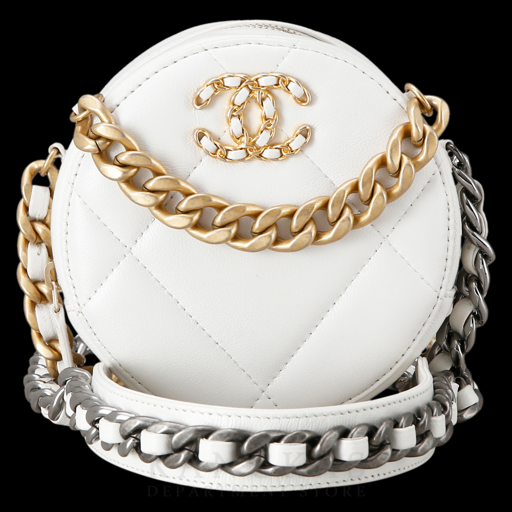 CHANEL(USED)샤넬 19 라운드 체인 크로스백