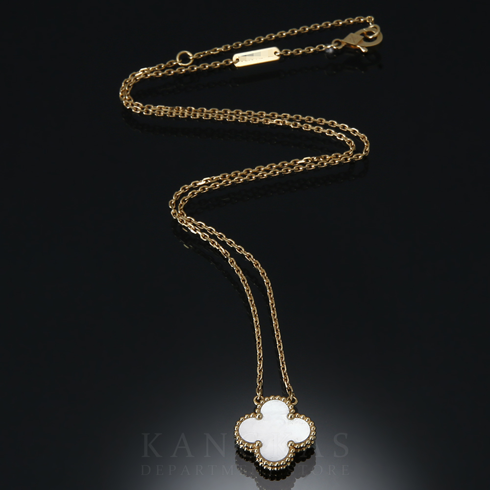 Van Cleef & Arpels(USED) 반클리프앤아펠 빈티지 알함브라 네크리스