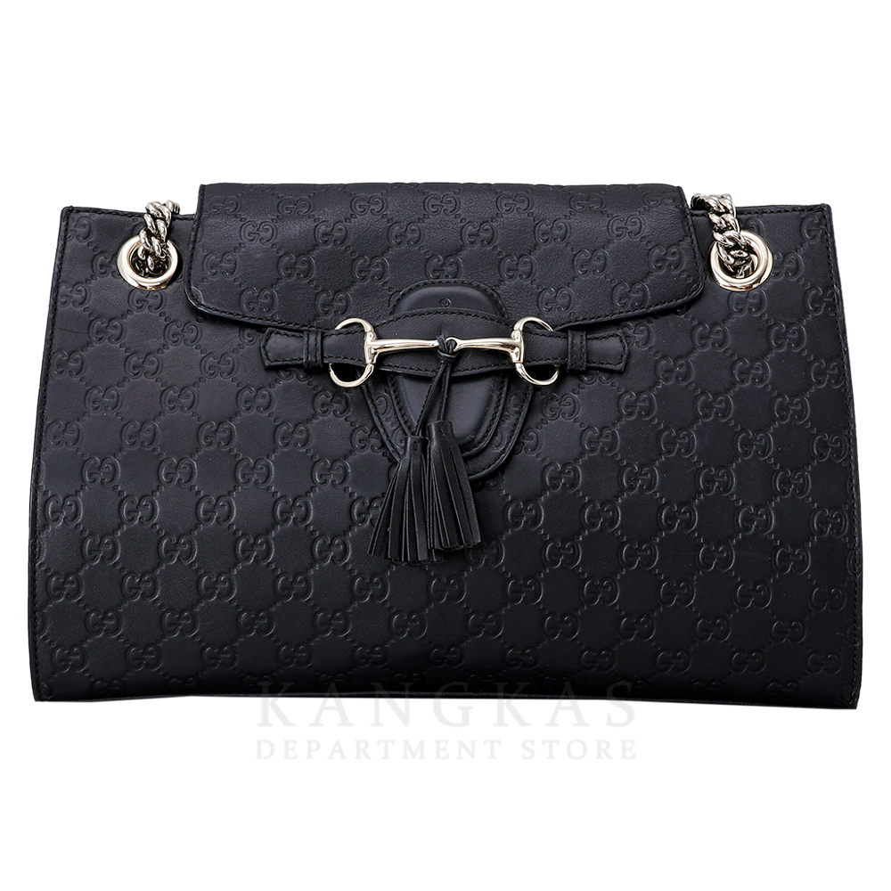 GUCCI(USED)구찌 GG로고 씨마 에밀리 체인 숄더백
