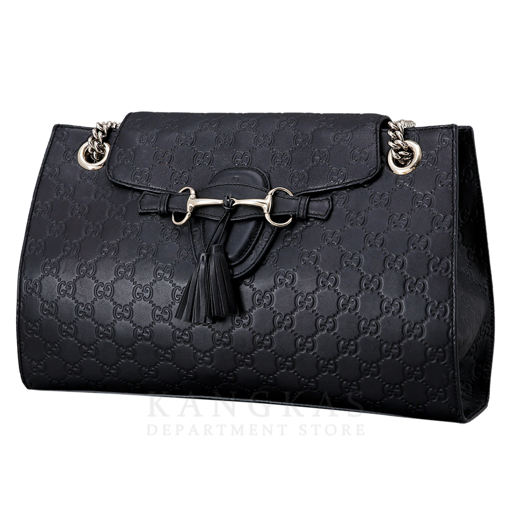 GUCCI(USED)구찌 GG로고 씨마 에밀리 체인 숄더백