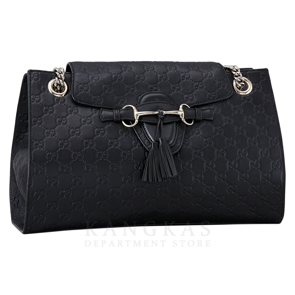 GUCCI(USED)구찌 GG로고 씨마 에밀리 체인 숄더백