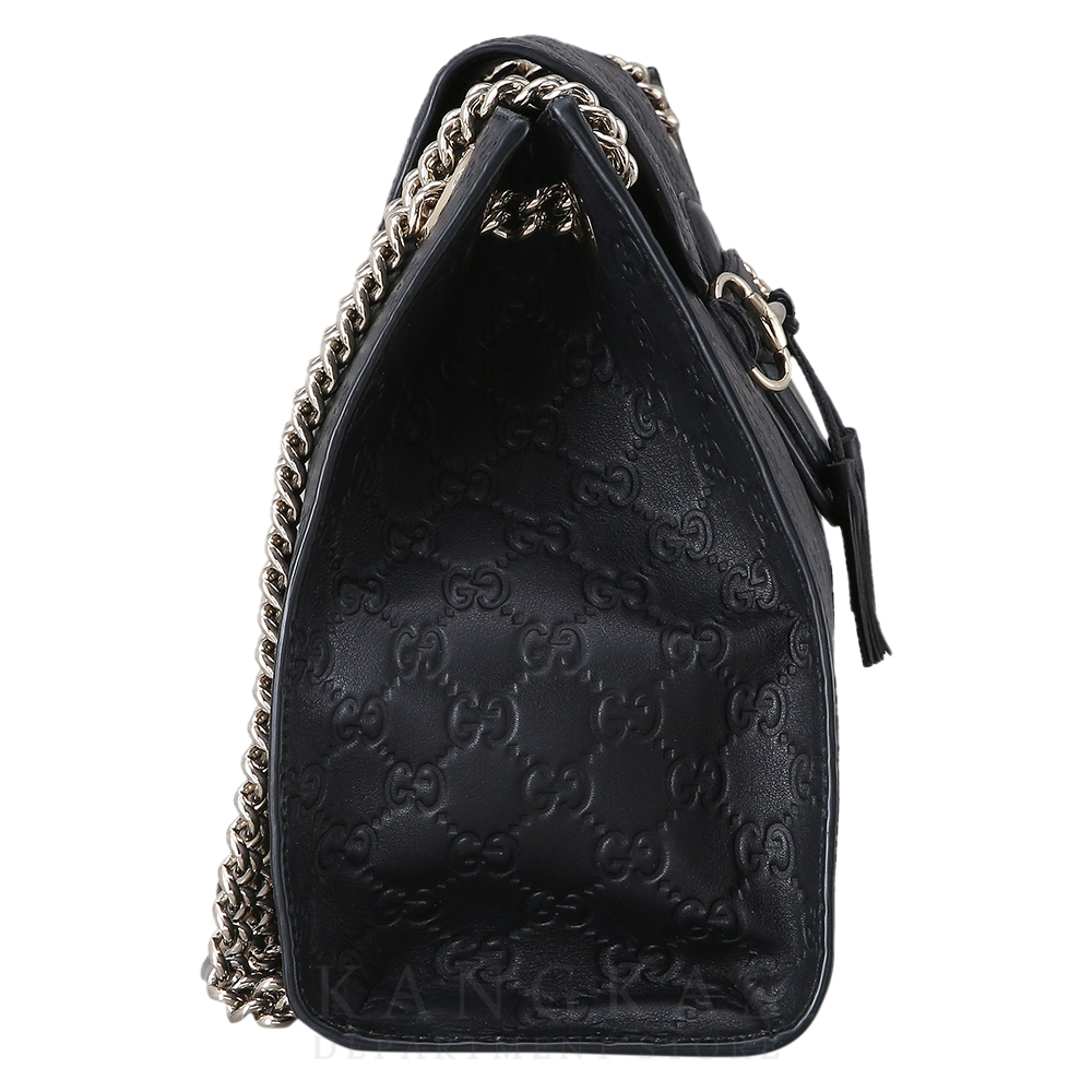 GUCCI(USED)구찌 GG로고 씨마 에밀리 체인 숄더백