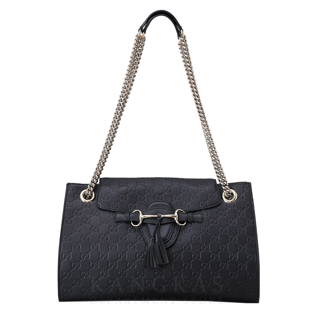 GUCCI(USED)구찌 GG로고 씨마 에밀리 체인 숄더백
