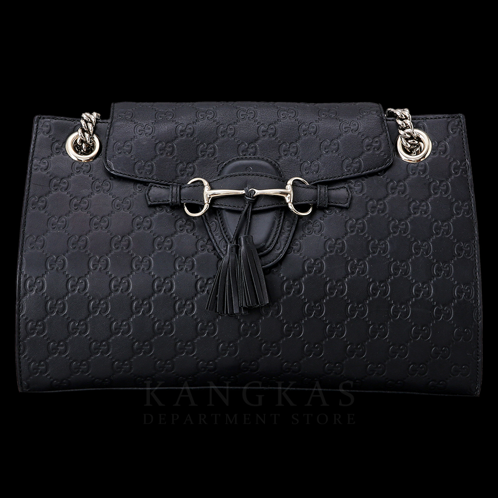 GUCCI(USED)구찌 GG로고 씨마 에밀리 체인 숄더백