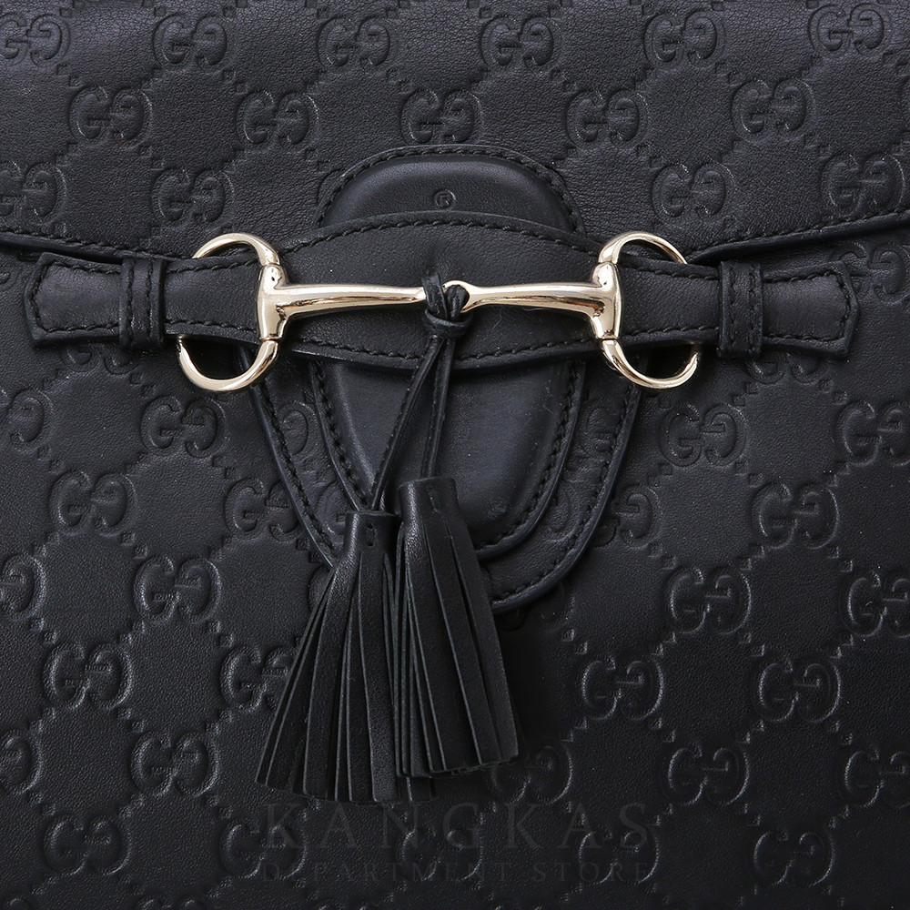 GUCCI(USED)구찌 GG로고 씨마 에밀리 체인 숄더백