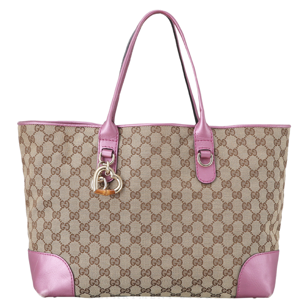 GUCCI(USED) 구찌 패브릭 쇼퍼백