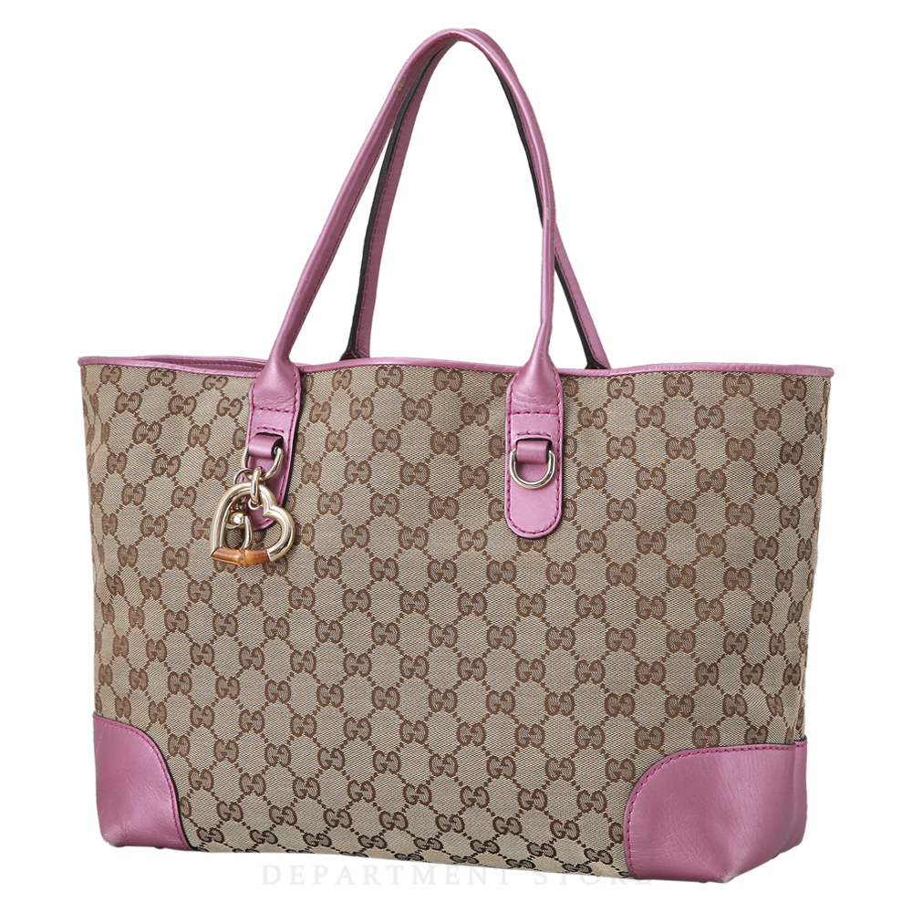 GUCCI(USED) 구찌 패브릭 쇼퍼백