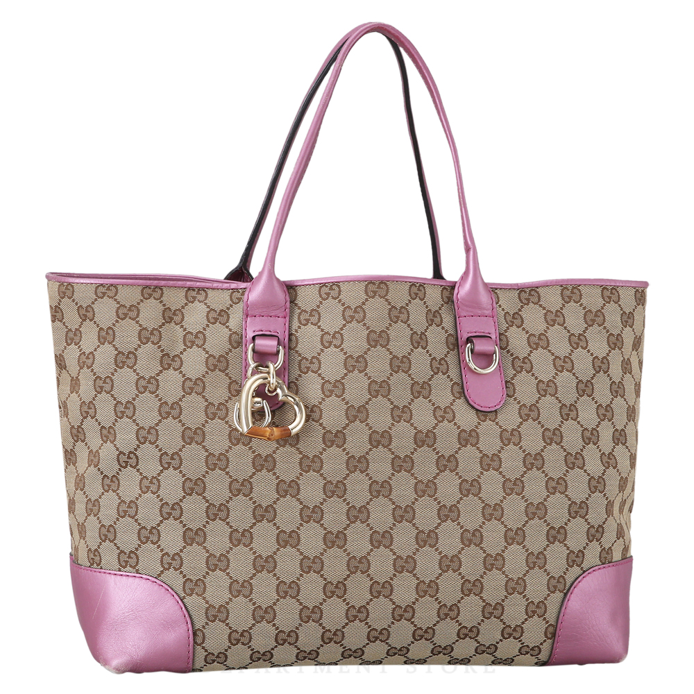 GUCCI(USED) 구찌 패브릭 쇼퍼백