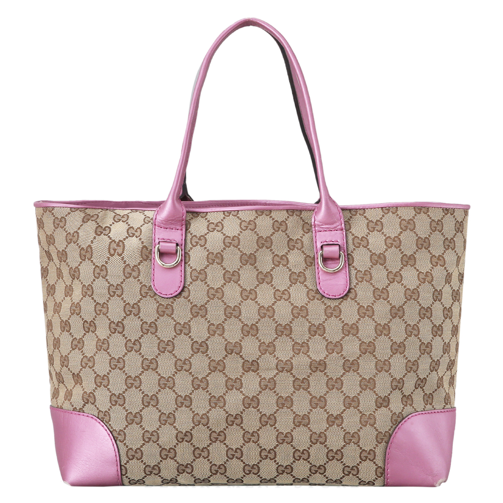 GUCCI(USED) 구찌 패브릭 쇼퍼백