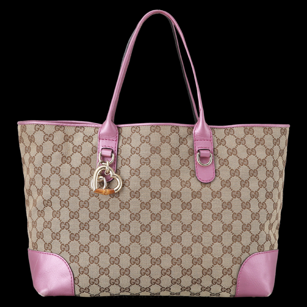 GUCCI(USED) 구찌 패브릭 쇼퍼백